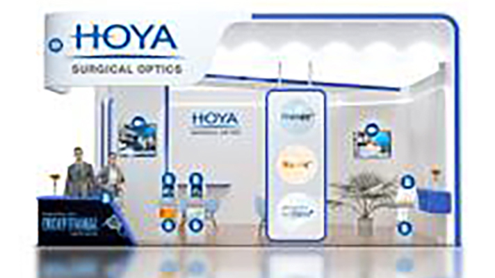Hoya surgical optics vitual booth at the DOC 2021 congress
