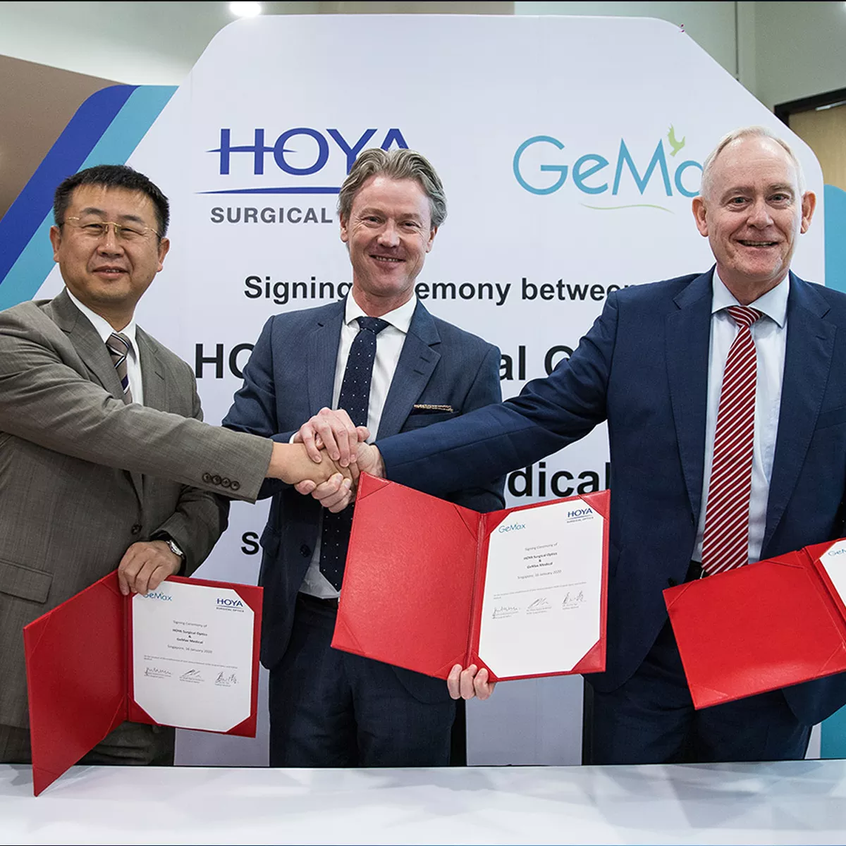 Hoya Surgoical Optics Gemax Joint Venture Announcement